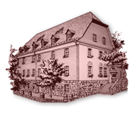 Zeichnung des Burghotels